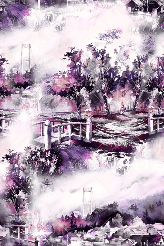 旗袍印花华亿平台图片