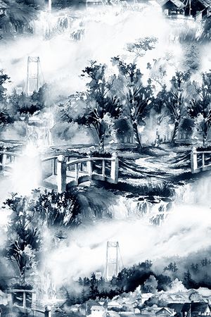 旗袍印花华亿平台图片