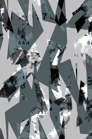 几何印花华亿平台图片