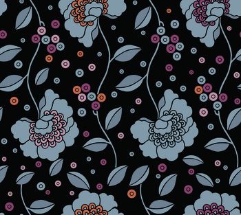 鸢尾花印花华亿平台图片