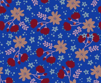 小碎花印花华亿平台图片