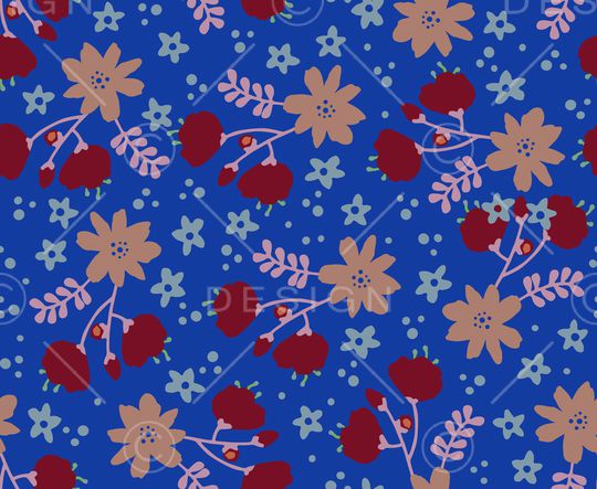 小碎花印花华亿平台图片