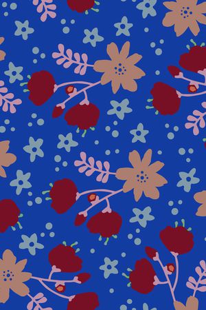 小碎花印花华亿平台图片