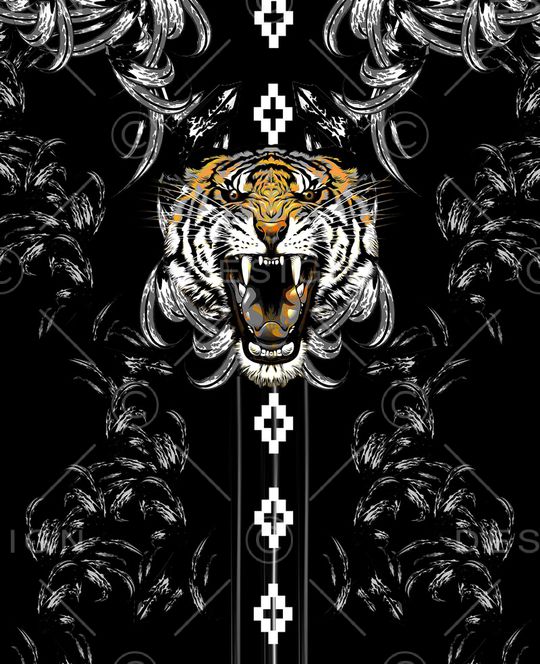 几何印花华亿平台图片