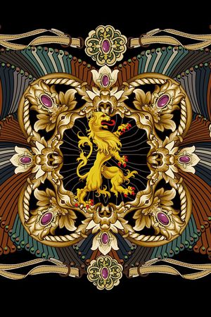 定位花印花华亿平台图片