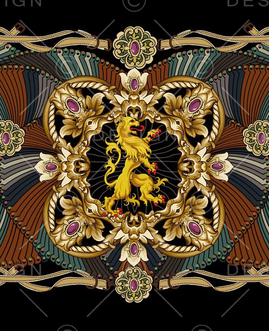 定位花印花华亿平台图片