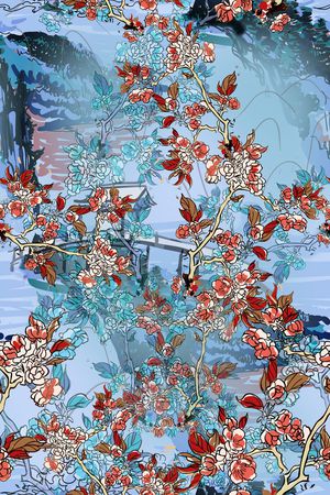 时尚印花华亿平台图片