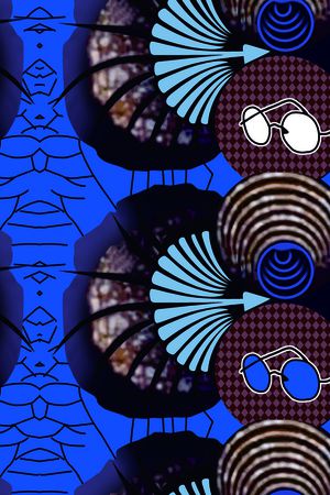 几何印花华亿平台图片