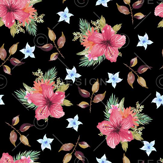 绿植树叶印花华亿平台图片