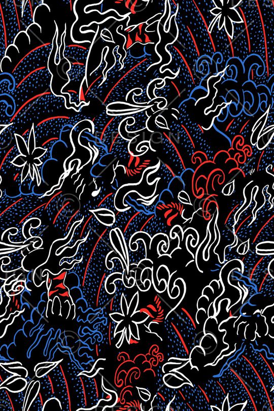 几何印花华亿平台图片