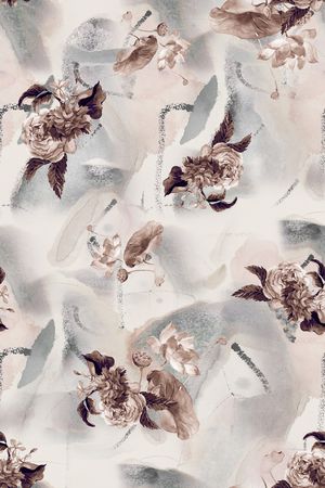 旗袍印花华亿平台图片