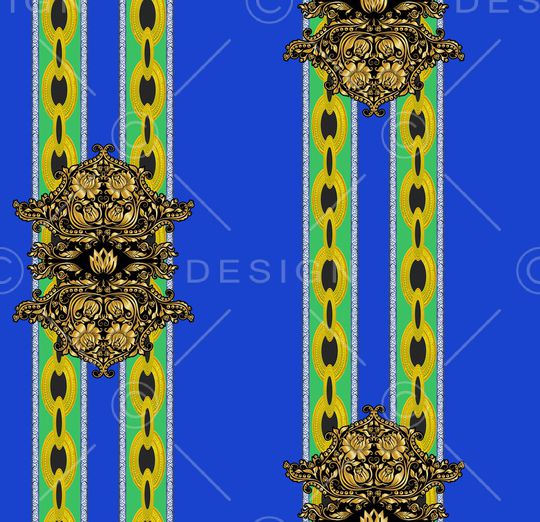 宫廷风印花华亿平台图片