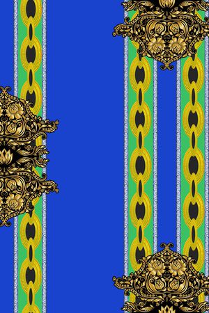 宫廷风印花华亿平台图片