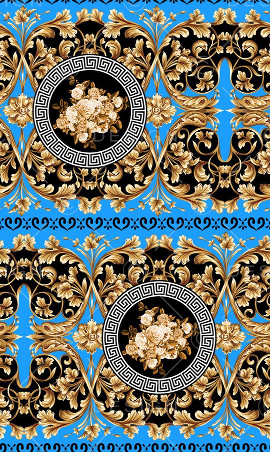 宫廷风印花华亿平台图片