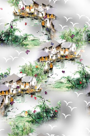 数码华亿平台印花华亿平台图片