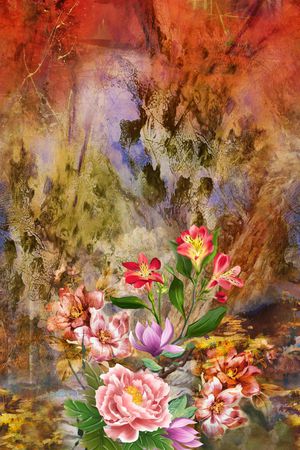 定位花印花华亿平台图片