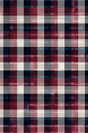 格子印花华亿平台图片