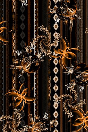 几何印花华亿平台图片