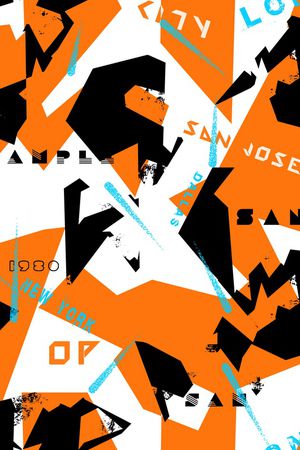 几何印花华亿平台图片