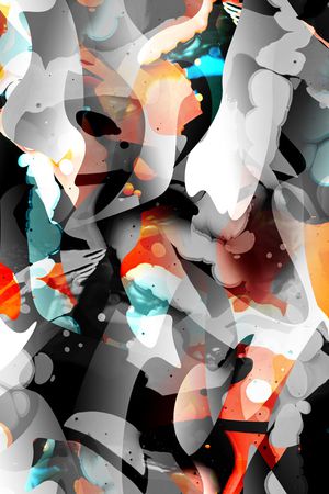 几何印花华亿平台图片