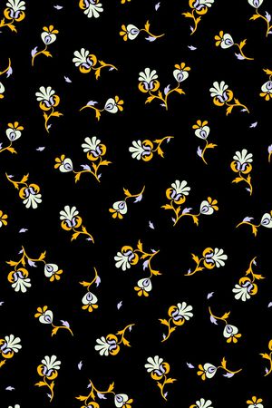 抽象花卉印花华亿平台图片