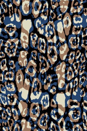 豹纹印花华亿平台图片