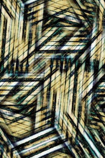 几何印花华亿平台图片