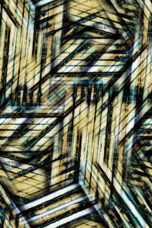 几何印花华亿平台图片