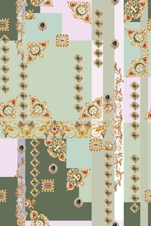 大牌风印花华亿平台图片