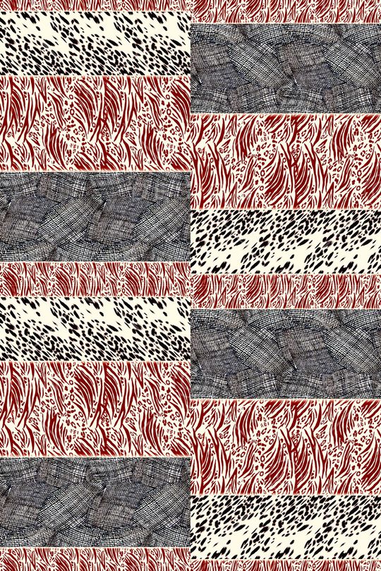 几何印花华亿平台图片