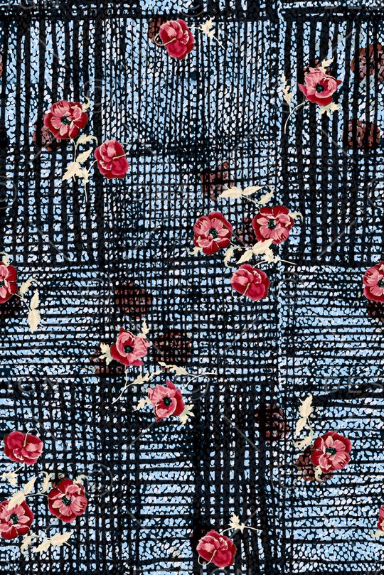 几何印花华亿平台图片