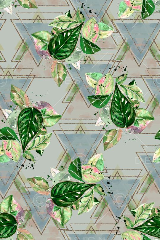 几何印花华亿平台图片