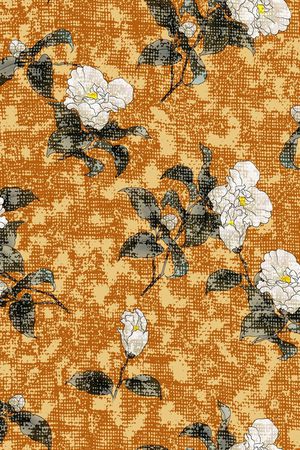 连衣裙印花华亿平台图片