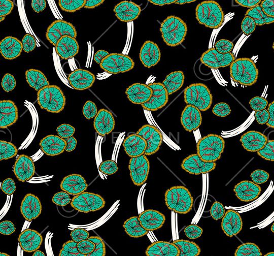 连衣裙印花华亿平台图片