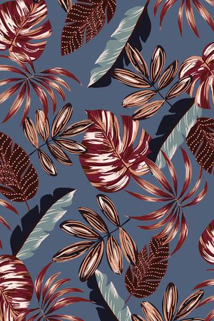 绿植树叶印花华亿平台图片