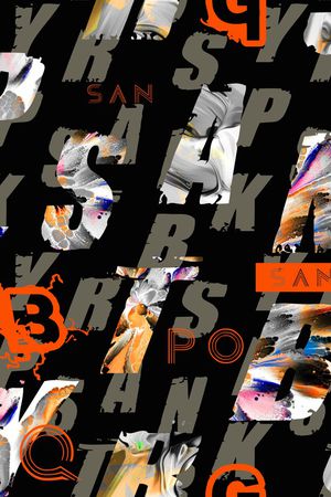 几何印花华亿平台图片