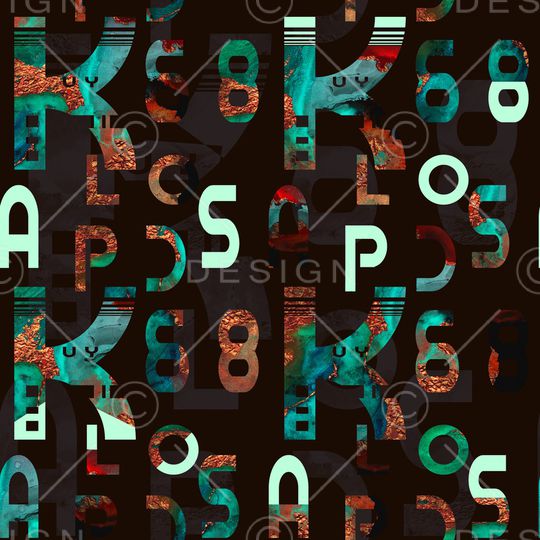 几何印花华亿平台图片