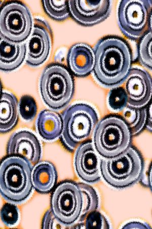 清爽底花卉印花华亿平台图片