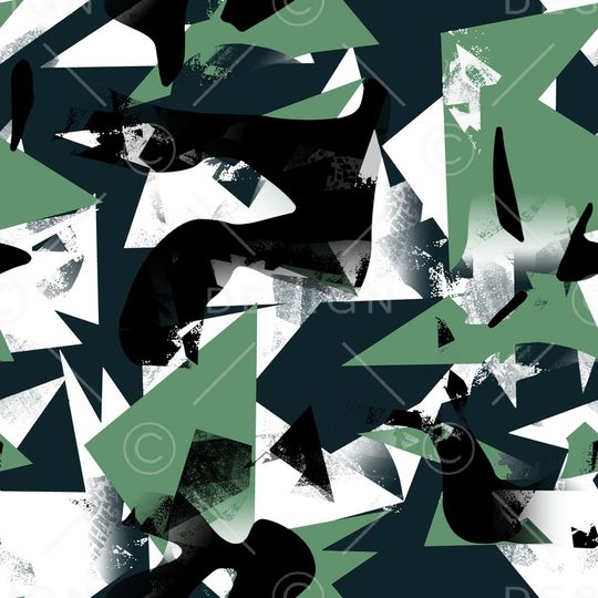 几何印花华亿平台图片