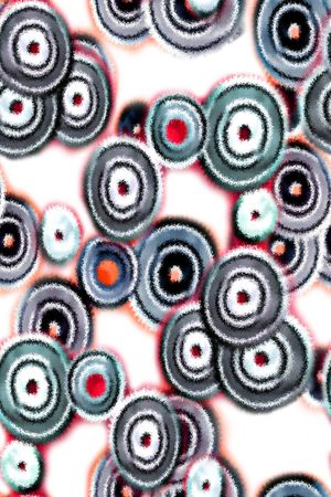 清爽底花卉印花华亿平台图片