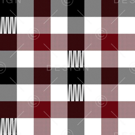 格子印花华亿平台图片