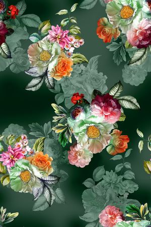 数码华亿平台印花华亿平台图片