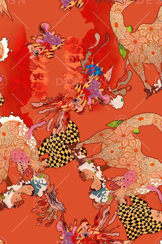 香云纱印花华亿平台图片