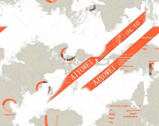 几何印花华亿平台图片