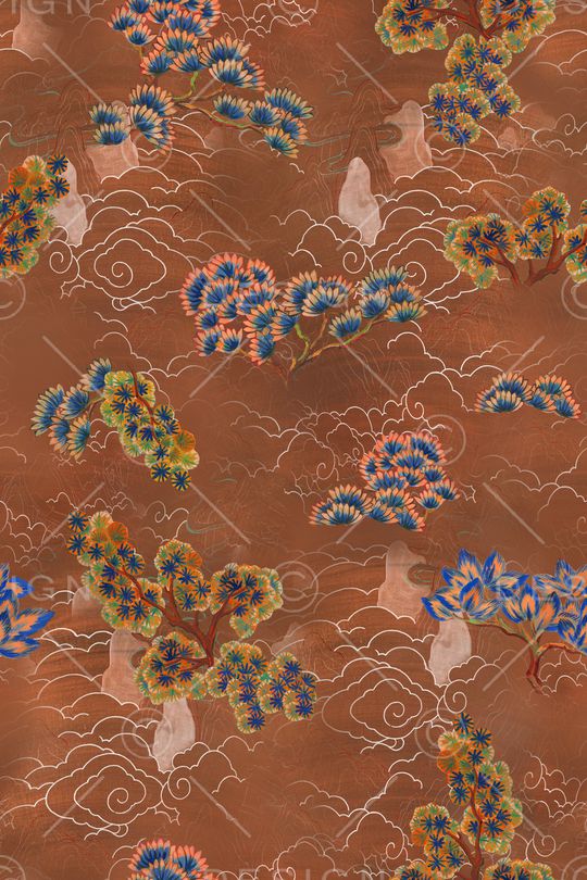 香云纱印花华亿平台图片