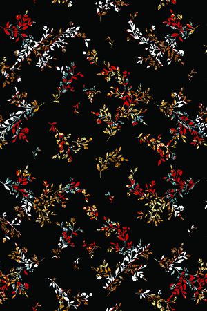 小碎花印花华亿平台图片