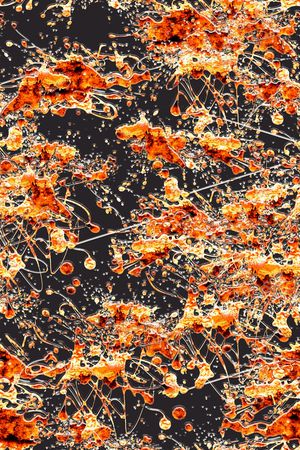 抽象男装印花华亿平台图片