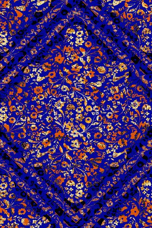 几何印花华亿平台图片