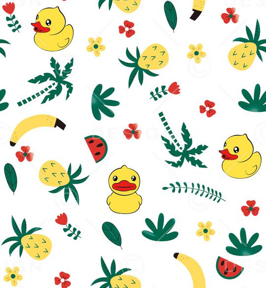 动物花卉印花华亿平台图片