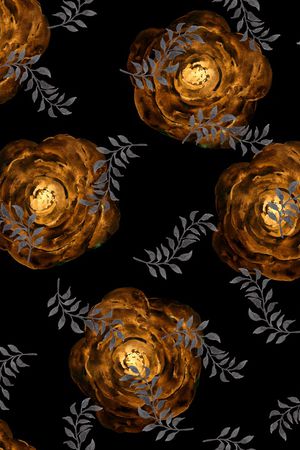 绿植树叶印花华亿平台图片